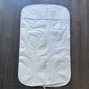 Valentino Cream Garment Bag
